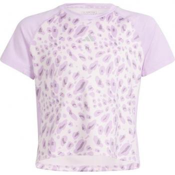 Camiseta de fitness adidas Essentials JG AOP Niña - Rosa