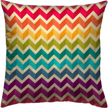 Zebra Textil 48621 - Funda de almohada, 43 x 43 cm, color multicolor