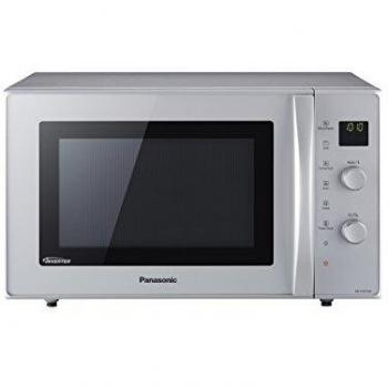 Panasonic NN-CD575MEPG 27L Microwave Oven with Grill and Inverter Technology, 1000W Silver