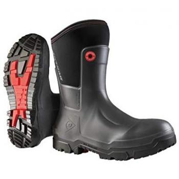 Dunlop - Botas de agua unisex Snugboot Craftsman, color negro, talla 36, Black, 40 EU