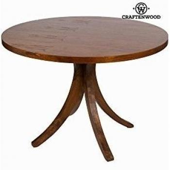 Tavolo circolare claudia scuro - Serious Line Collezione by Craften Wood