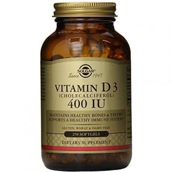 Solgar Vitamin D3 400 IU (10 mcg) 250 Softgels