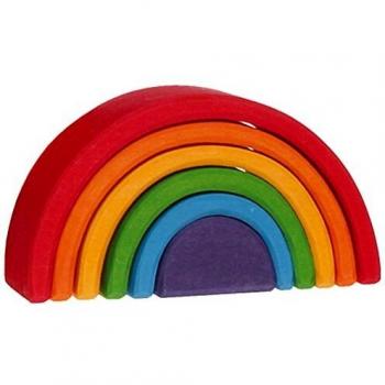 Juguetes de Grimm bloques de arco iris pequeños