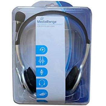 MediaRange MROS301 - Auriculares con micrófono