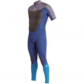 Hombre Traje De Neopreno BILLABONG Absolute Comp 2/2 Back Zip Flatlock Full