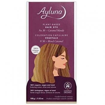 Ayluna Organic Herbal Hair Color - Caramel Blonde, 100g