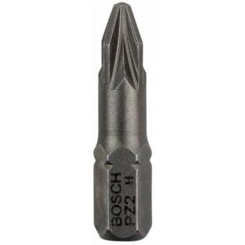 Bosch PZ2 25mm Extra Hard Screwdriver Bit, Blue