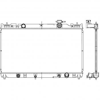 Hella  8MK 376 724-571 radiador