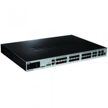 D-Link DGS-3620-28SC/EI Gestionado L3 Negro - Switch de Red
