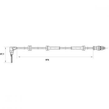 Sensor ABS BOSCH 0 265 007 069