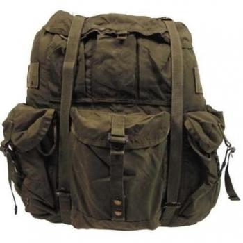 MFH Mochila Original de EE.UU, Paquete Alice Grande con Marco de Metal, Mochila de Combate Daypack