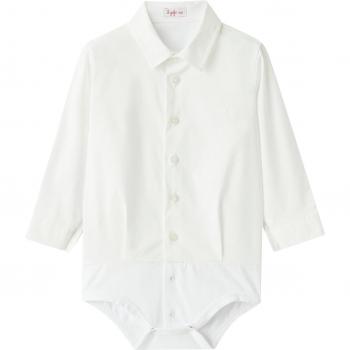 Il Gufo Cotton Bodysuit for Newborns - White - Size 6M - Unisex