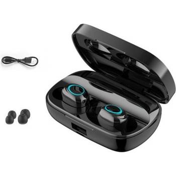 Auriculares Inalámbricos Bluetooth TWS con Pantalla LED y Batería de 3500mAh, Control Táctil, Cancelación de Ruido y Diseño Deportivo