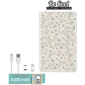 Becool® - Batería Externa Power Bank 4000 mah + Gratis 1 cable USB-MicroUsb