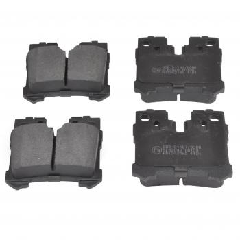 Juego de pastillas de freno traseras Blue Print ADT342185, kit de cuatro piezas para frenos de disco
