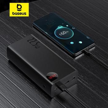 Power Bank Baseus Adaman Metal Digital Display - 40000mAh - Negro