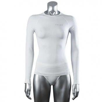 FALKE Running Unterwäsche Athletic Shirt Long Sleeve - Maillot, color blanco, talla L