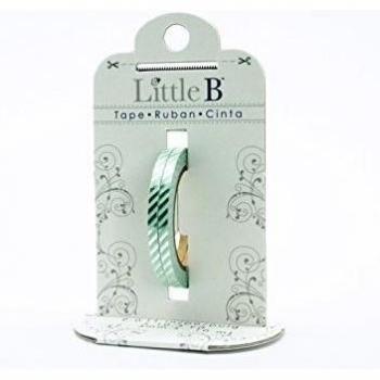 Little B Foil nastro d'argento 3Mmx20m strisce diagonali