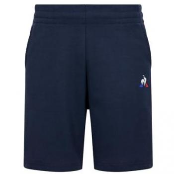 Le Coq Sportif Pantalones Cortos de Presentación para Hombre en color Azul, talla S, confeccionados en algodón