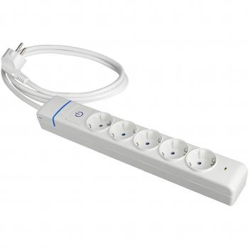 Regleta Enchufes 5 Tomas sin Interruptor Solera 51ils 250 V 16 A (1,5 m)
