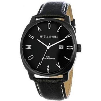 Devota & Lomba Reloj Analog-Digital para Mens de Automatic con Correa en Cloth S0334168
