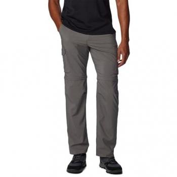 Pantalón largo Columbia Silver Ridge Utility Regular gris oscuro 34 hombre