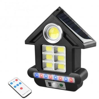 Faro Solar con Panel y Sensor de Movimiento 81 LED COB con Mando a Distancia CL-S180