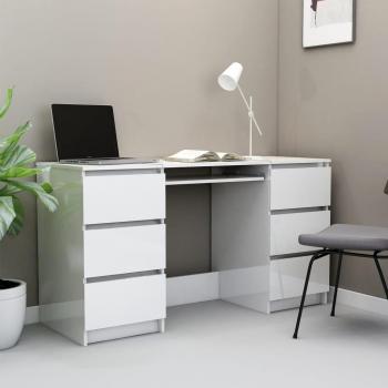 Escritorio de Aglomerado Blanco 140x50x77cm