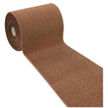 Alfombra de Cocina Antideslizante 57x400 cm Marrón Multiuso Hecha en Italia