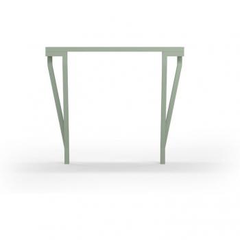 Consola de Entrada Herdasa 732 AIRE de Haya Maciza Lacada Verde 79x90x28