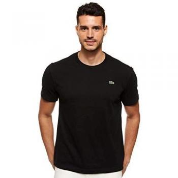 Lacoste Men's Black Tennis T-Shirt XL - Regular Fit, Short Sleeve, Ultra Dry Performance