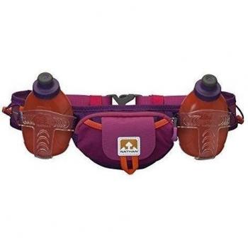Nathan Hydration Belt Trail Mix Plus 20 oz/600 ml, color Very Berry / Vivacious, tamaño 600 ml
