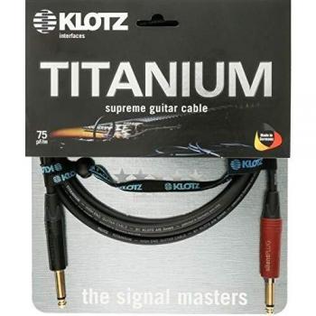 Klotz 9m Titanium Instrument Cable with Silent Plug
