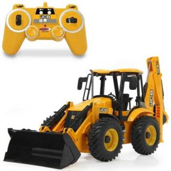 JCB Excavator Backhoe Loader 1:20 Yellow