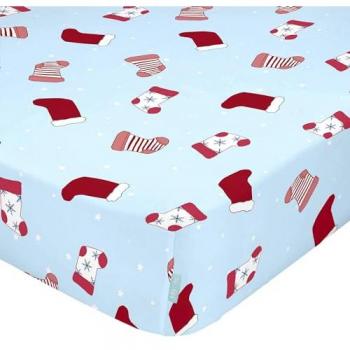 Bajera Cuna Infantil Multicolor 100% Algodón 150 TC - Fabricada en España (60x120 cm)
