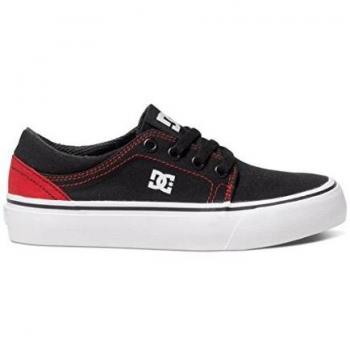 DC Shoes Trase TX - Low-Top Shoes - Low Shoes - Boys - EU 35.5 Black Red
