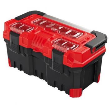 Caja de herramientas multifuncional KISTENBERG MACHIERALDO - Negro, rojo y gris