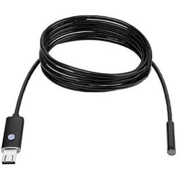 Cámara Endoscópica USB Impermeable 8mm AN99 para Android y PC - 2m - Negra