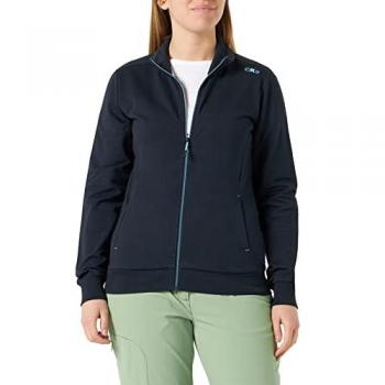 CMP Women's Softshell Jacket 32D8006 Black Blue