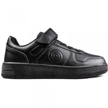 Ben Sherman Boys Bronx Black Casual Sneakers - Size UK 4