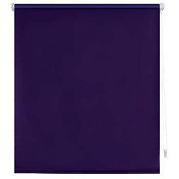 Blindecor Liso BK - Estor Enrollable Opaco, 37 x 180 cm, Violeta