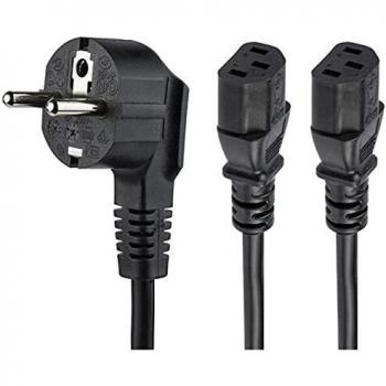 StarTech PXT101YEU2M 2 m C13 Y Splitter Power Cable