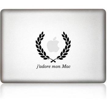 Manzana Adhesivo 1349 Jadore Pegatinas para Apple MacBook