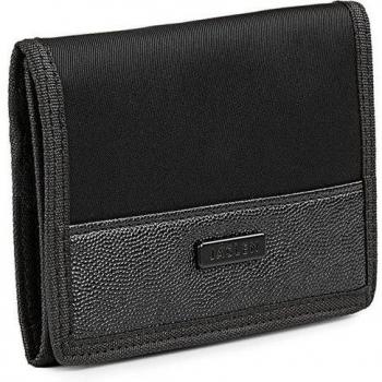 Cartera Tarjetero para Hombre Jaslen 312901 con Protección RFID en Color Negro