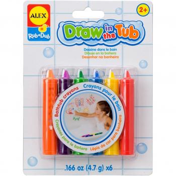 Alex - Ceras para pintar en la bañera, juguete de baño