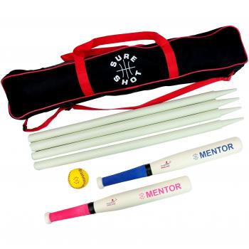 Sure Shot Home – Set de béisbol, color blanco