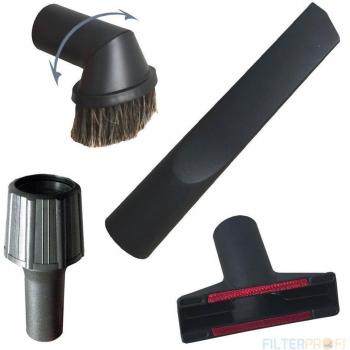 TOP - Juego de boquillas (Universal) / Kit de accesorios Para aspiradora Bosch BSGL322XXL/03, Siemens VS06G2525/03, Siemens Typ G XXL, Siemens VZ41AFG