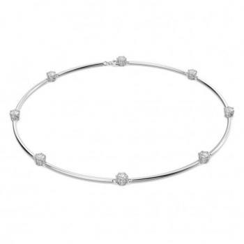 Swarovski Women's Constella Round Cut White Rhodium Plated Necklace 5638699