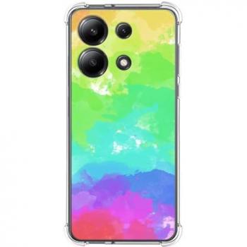 Funda Antigolpes de Silicona para Xiaomi Redmi Note 13 4G con Diseño Acuarela 03
