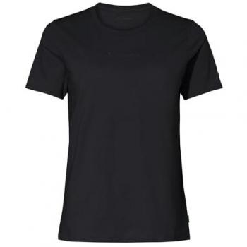 Vaude Women's Logo II Short Sleeve T-Shirt - Black Size 42